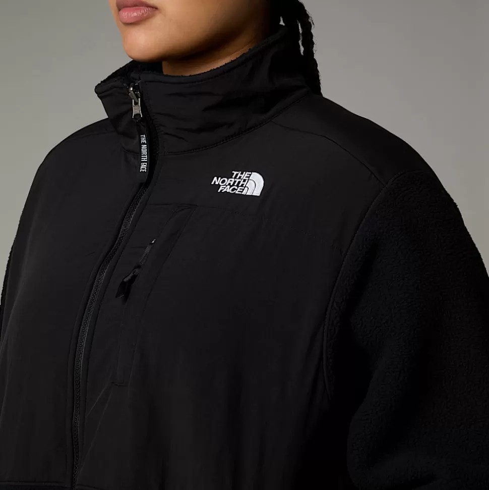 The North Face Chaqueta Denali Retro De Talla Grande Para Mujer TNF Black Flash Sale