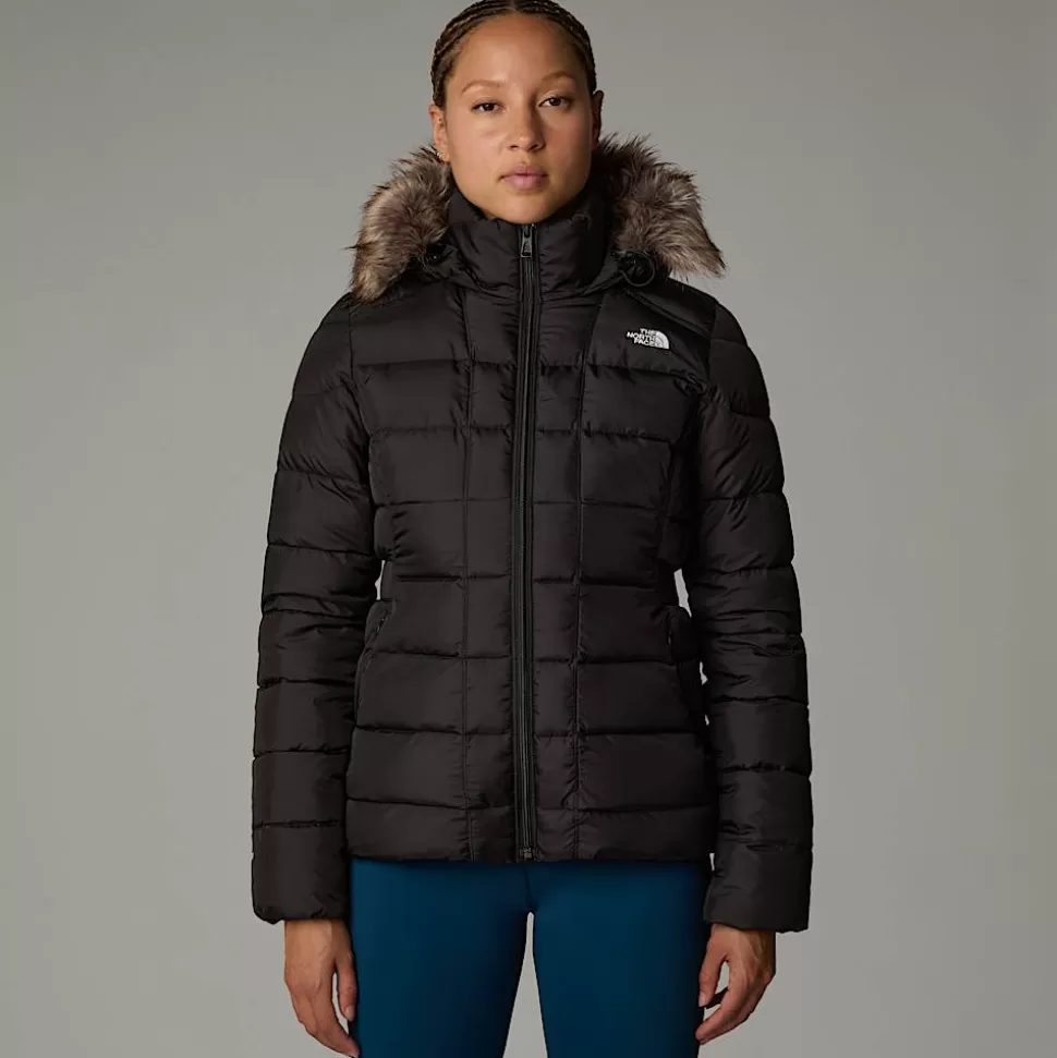The North Face Chaqueta Gotham Para Mujer TNF Black-TNF White-NPF Hot