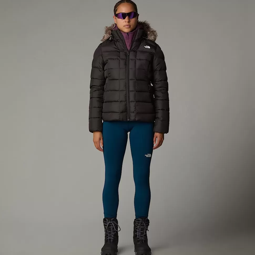 The North Face Chaqueta Gotham Para Mujer TNF Black-TNF White-NPF Hot