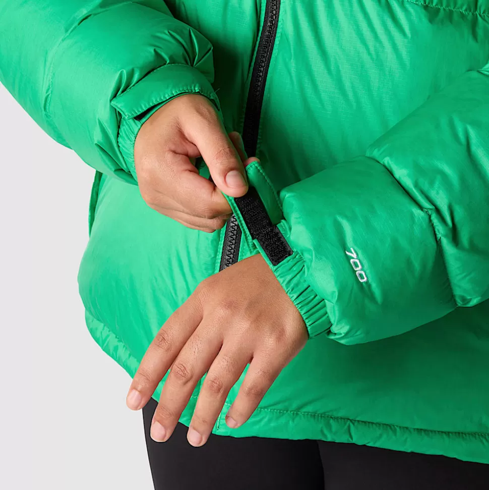 The North Face Chaqueta Nuptse Retro 1996 De Talla Grande Para Mujer Optic Emerald Clearance