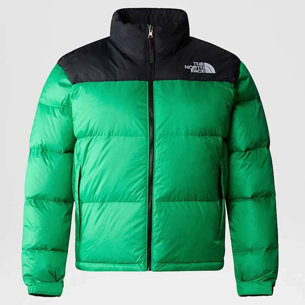 The North Face Chaqueta Nuptse Retro 1996 De Talla Grande Para Mujer Optic Emerald Clearance