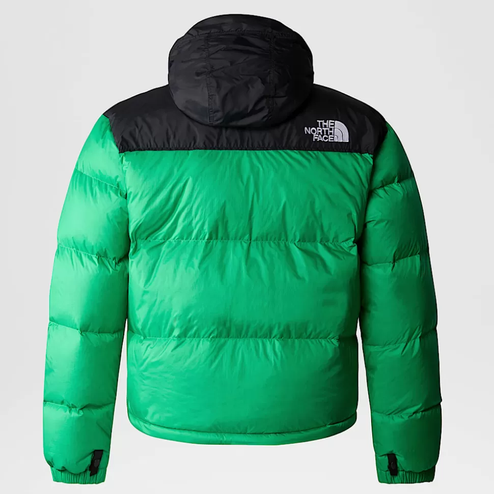 The North Face Chaqueta Nuptse Retro 1996 De Talla Grande Para Mujer Optic Emerald Clearance
