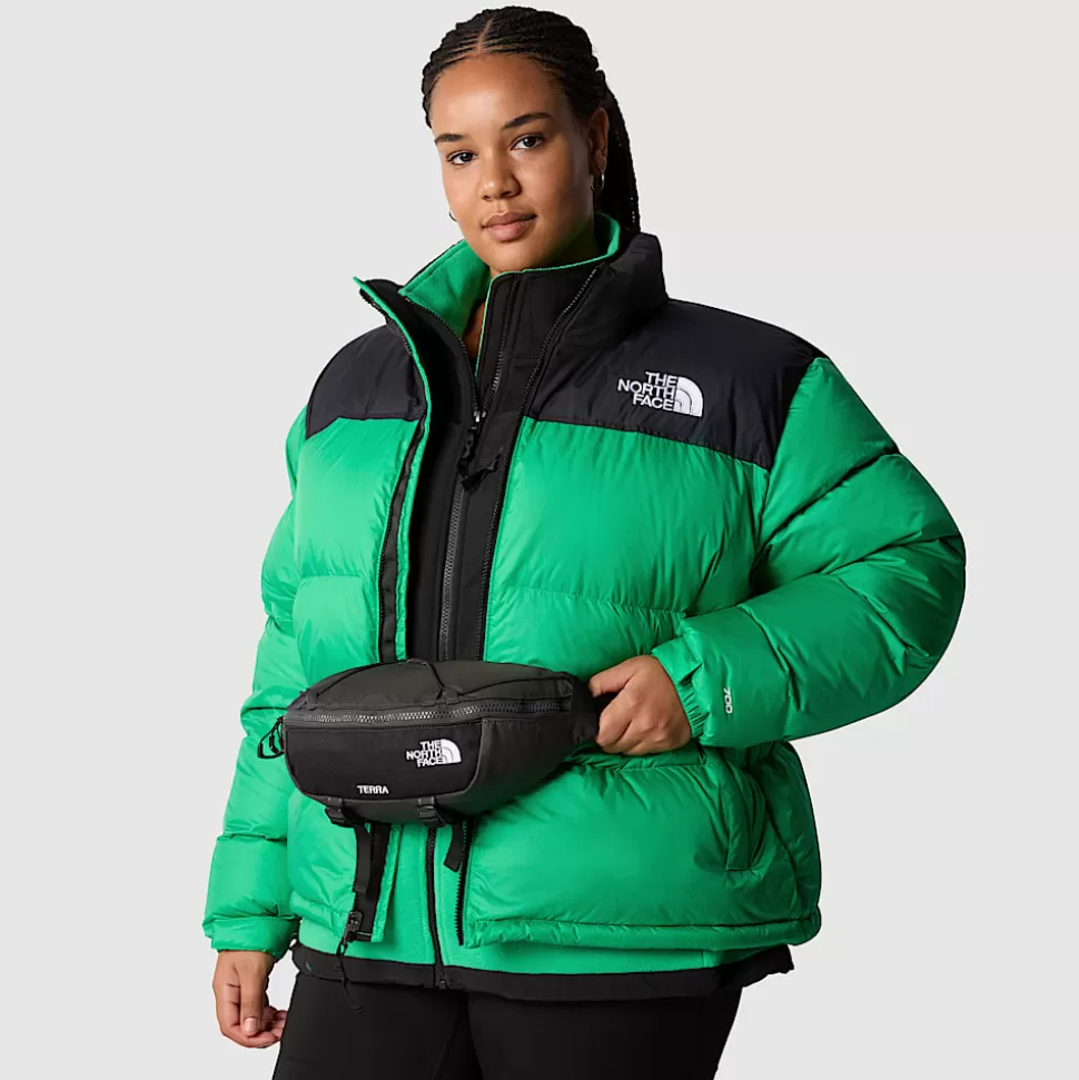 The North Face Chaqueta Nuptse Retro 1996 De Talla Grande Para Mujer Optic Emerald Clearance