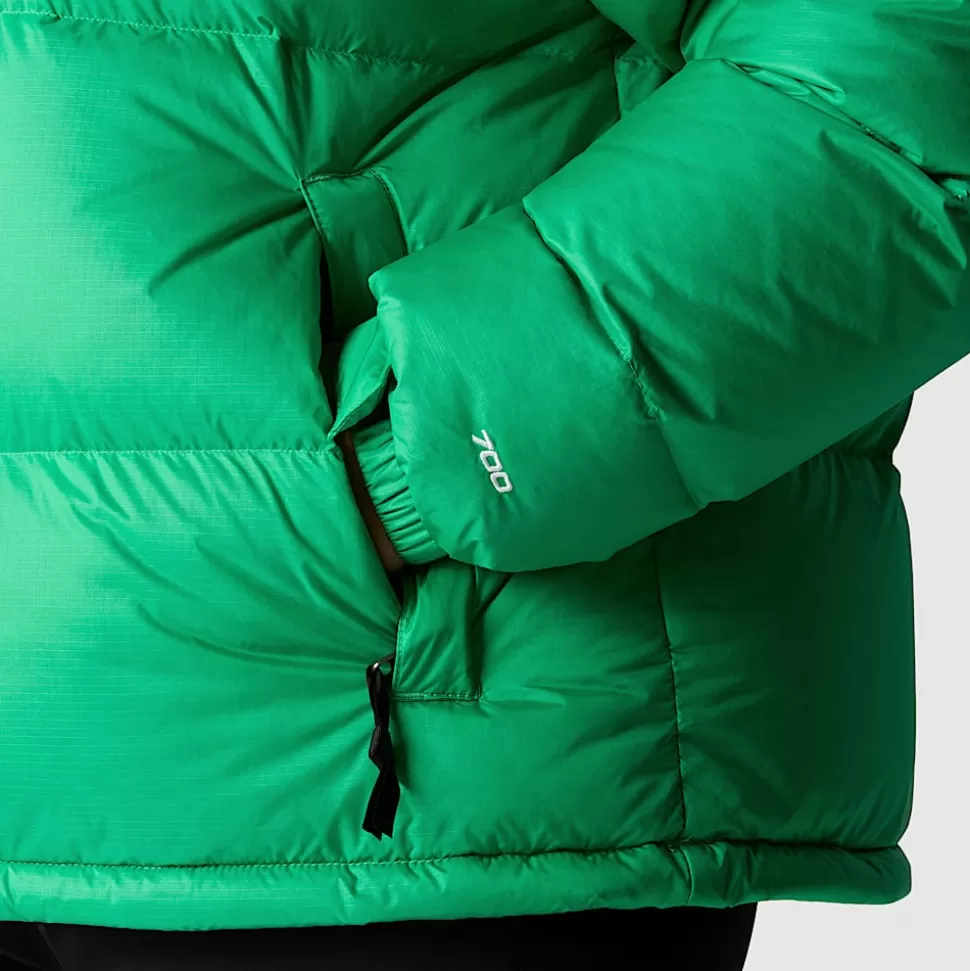 The North Face Chaqueta Nuptse Retro 1996 De Talla Grande Para Mujer Optic Emerald Clearance