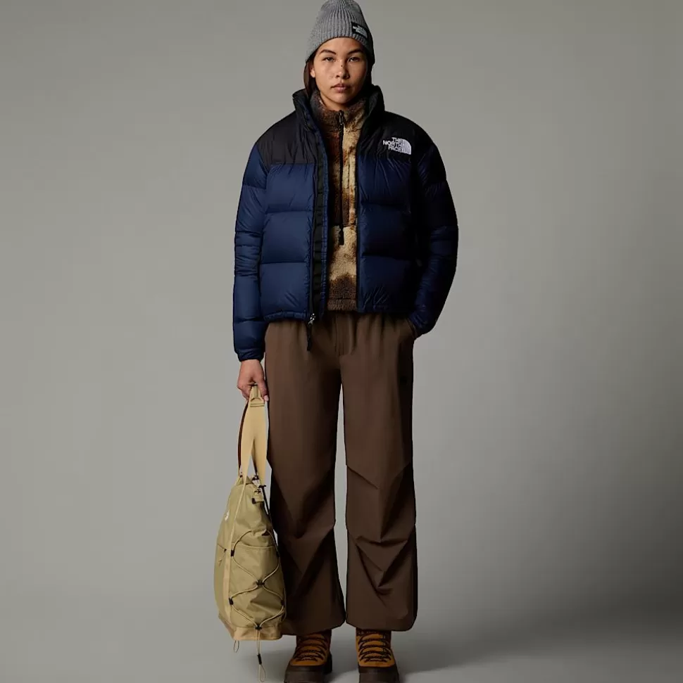 The North Face Chaqueta Nuptse Retro 1996 Para Mujer Summit Navy-TNF Black Shop