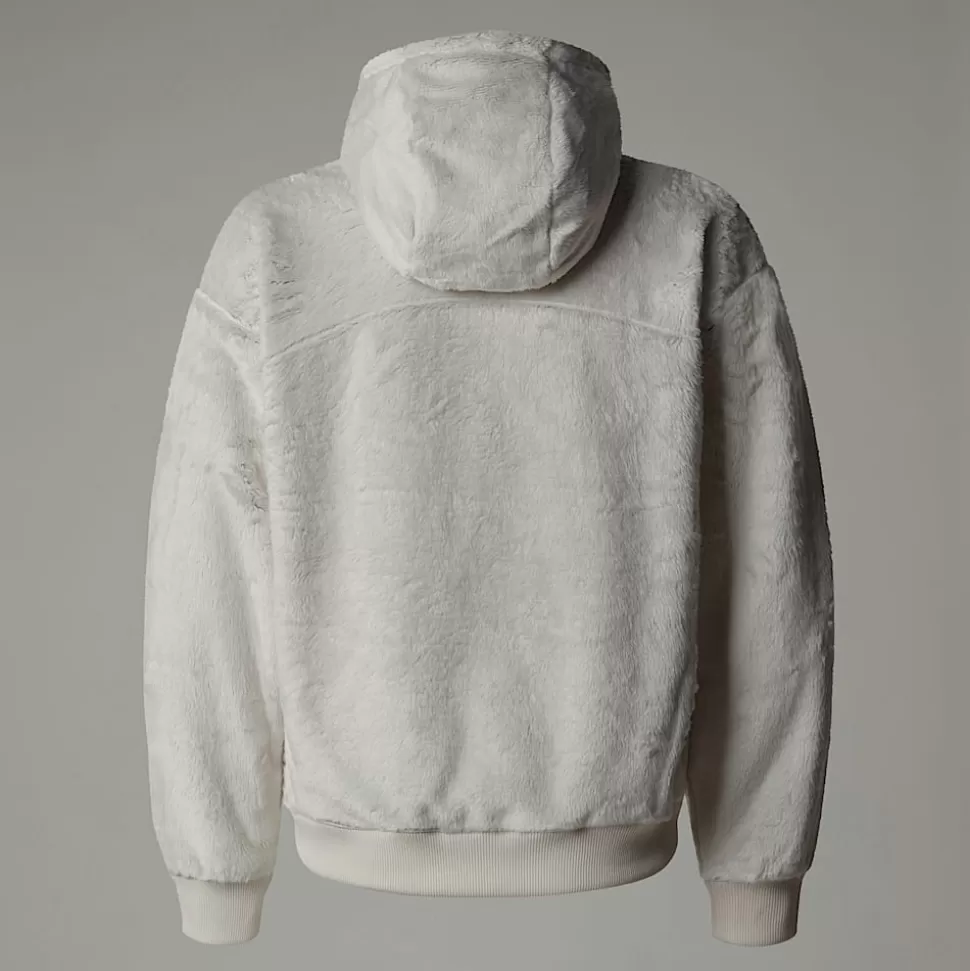 The North Face Chaqueta Polar Con Capucha Y Cremallera Integral Osito Para Niña White Dune Clearance