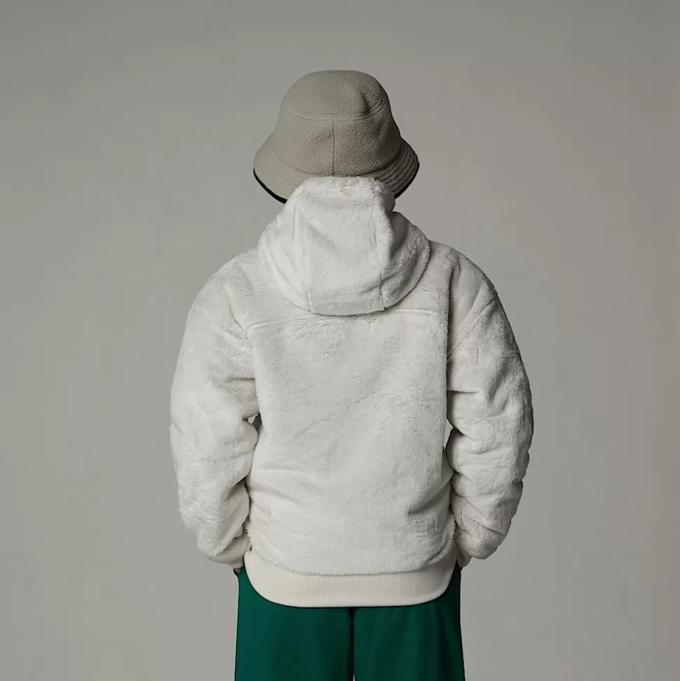 The North Face Chaqueta Polar Con Capucha Y Cremallera Integral Osito Para Niña White Dune Clearance