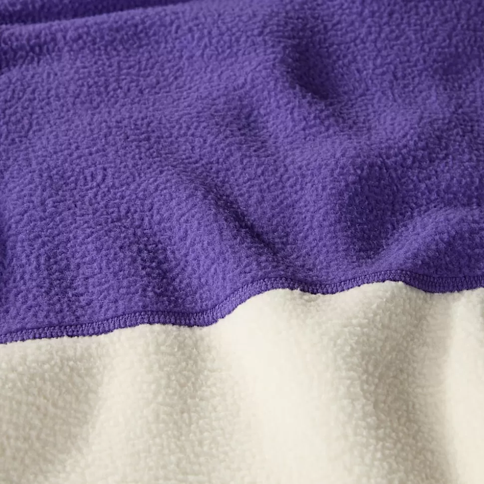 The North Face Chaqueta Polar Con Cremallera De 1/4 Yumiori Para Mujer White Dune-Peak Purple-TNF Black Best