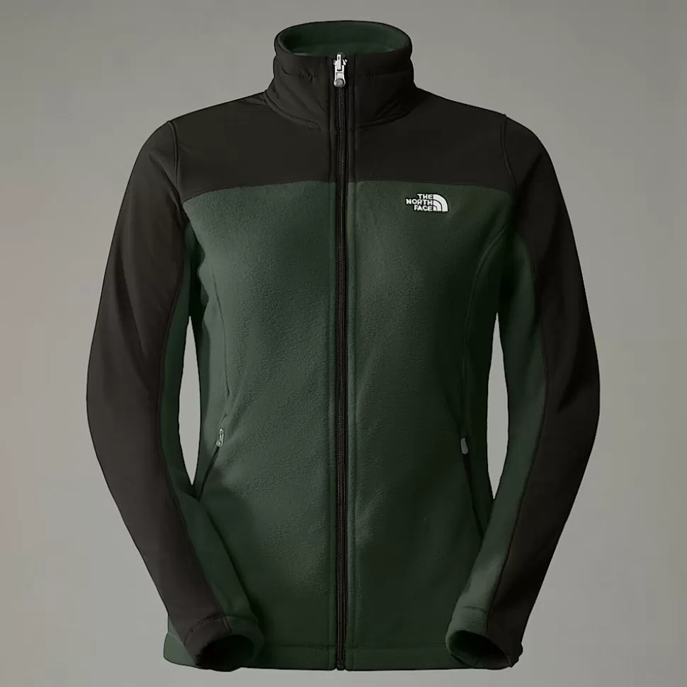 The North Face Chaqueta Polar Con Cremallera Integral Emilia Delta Para Mujer Pine Needle-TNF Black Store