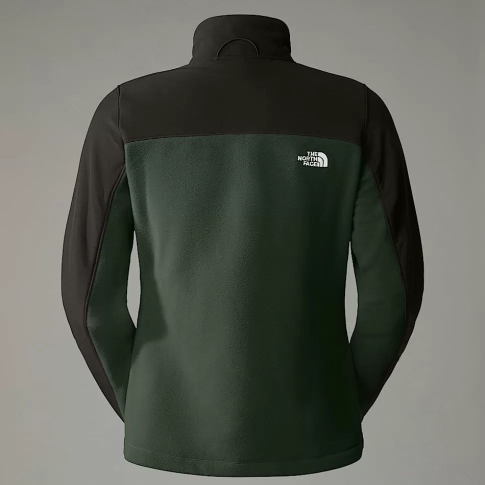 The North Face Chaqueta Polar Con Cremallera Integral Emilia Delta Para Mujer Pine Needle-TNF Black Store