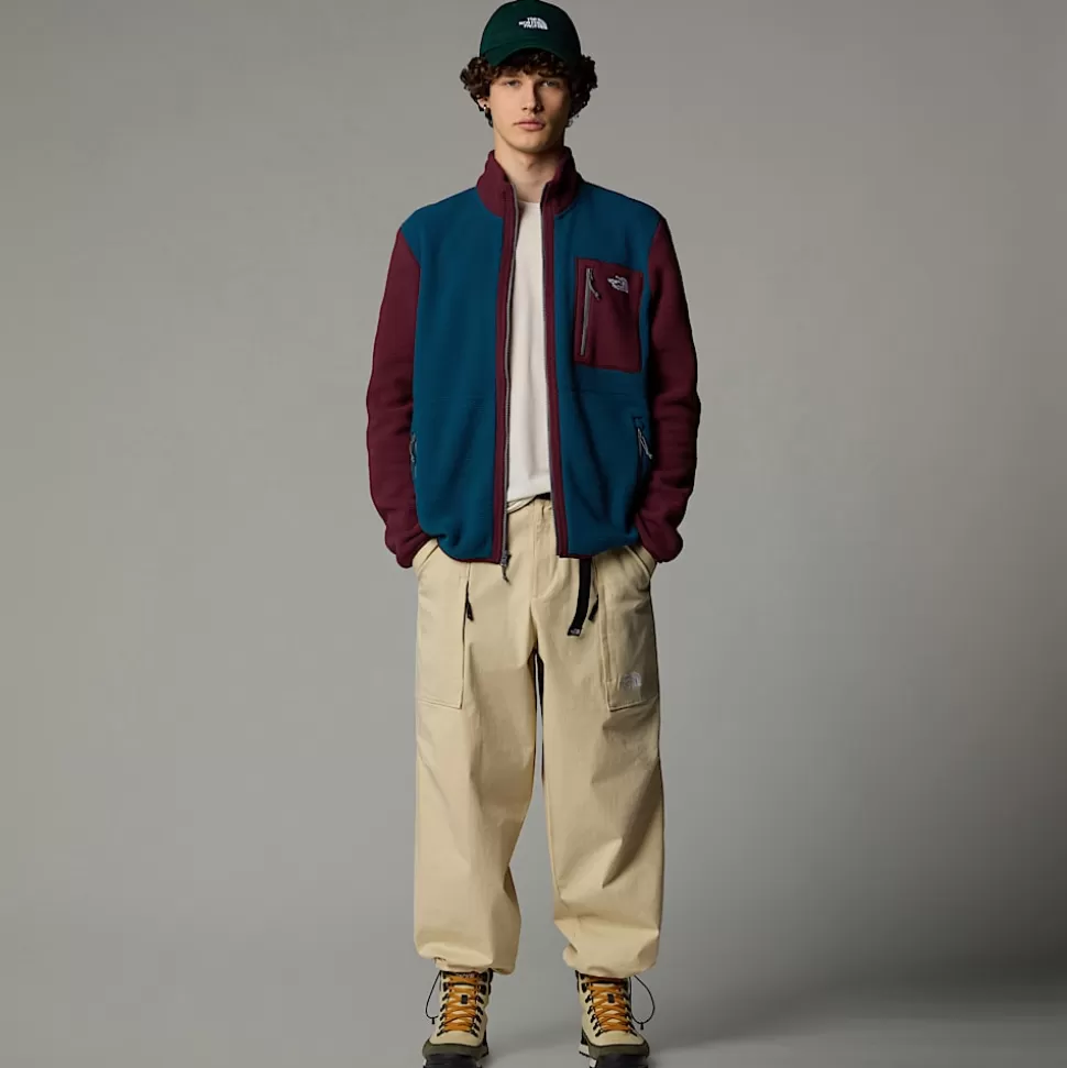 The North Face Chaqueta Polar Con Cremallera Integral Yumiori Para Hombre Midnight Petrol-Alpine Plum-Smoked Pearl Sale