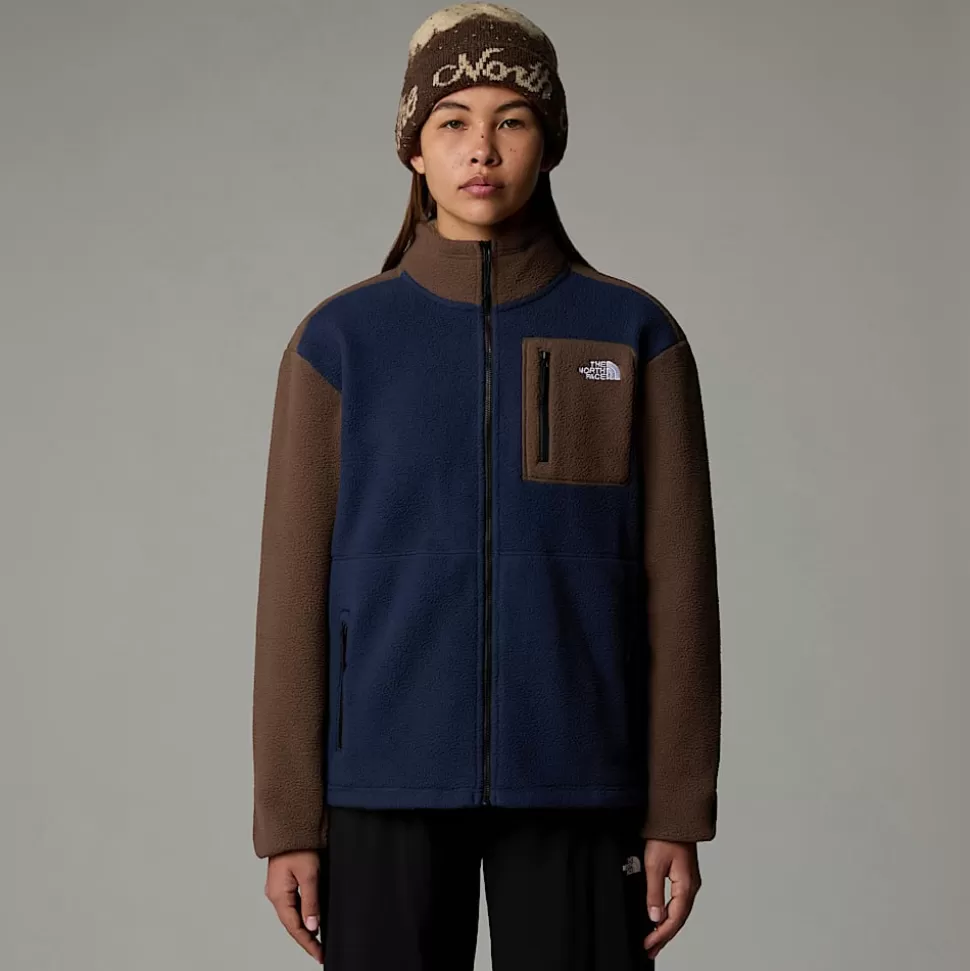 The North Face Chaqueta Polar Con Cremallera Integral Yumiori Para Mujer Summit Navy-Smokey Brown-TNF Black Outlet