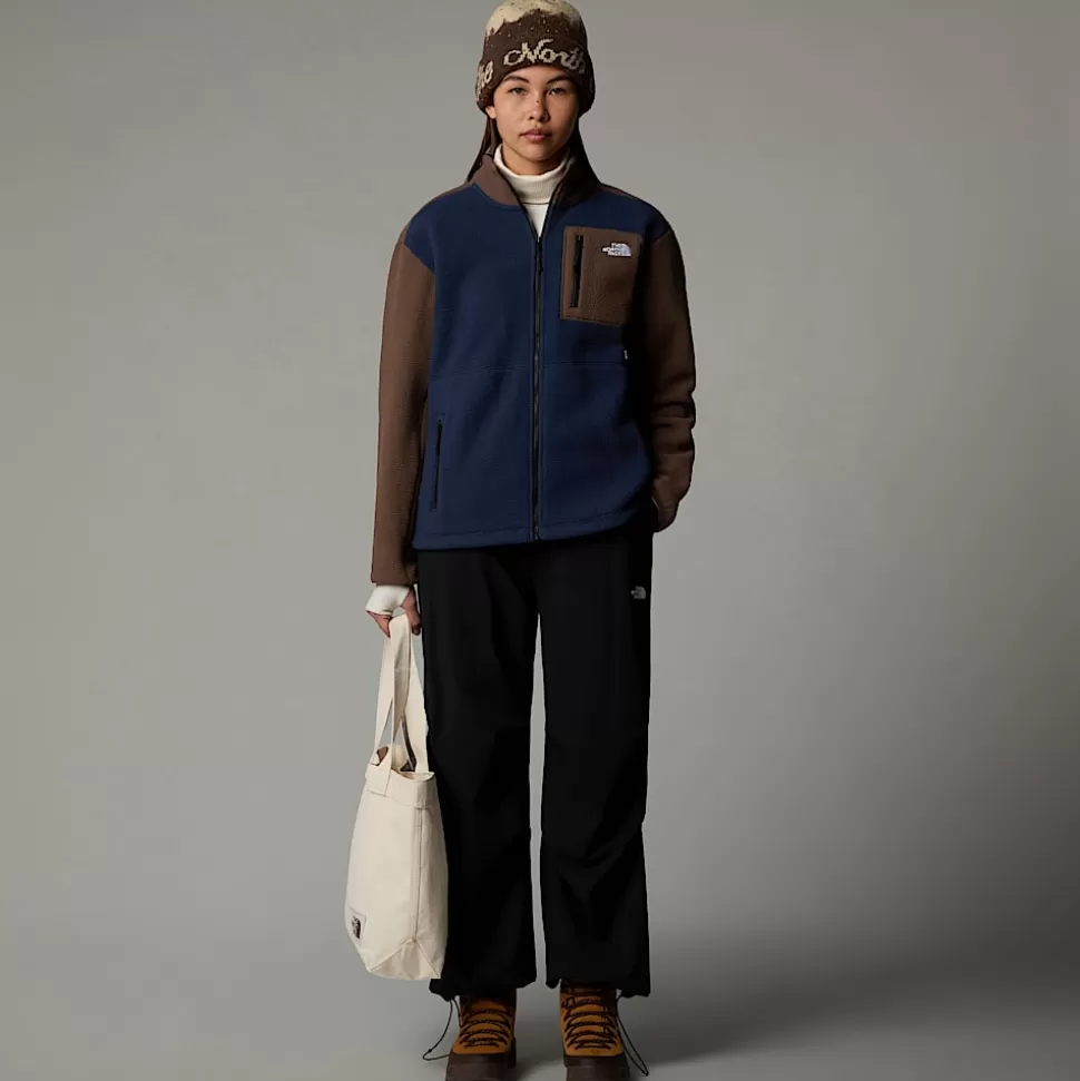 The North Face Chaqueta Polar Con Cremallera Integral Yumiori Para Mujer Summit Navy-Smokey Brown-TNF Black Outlet