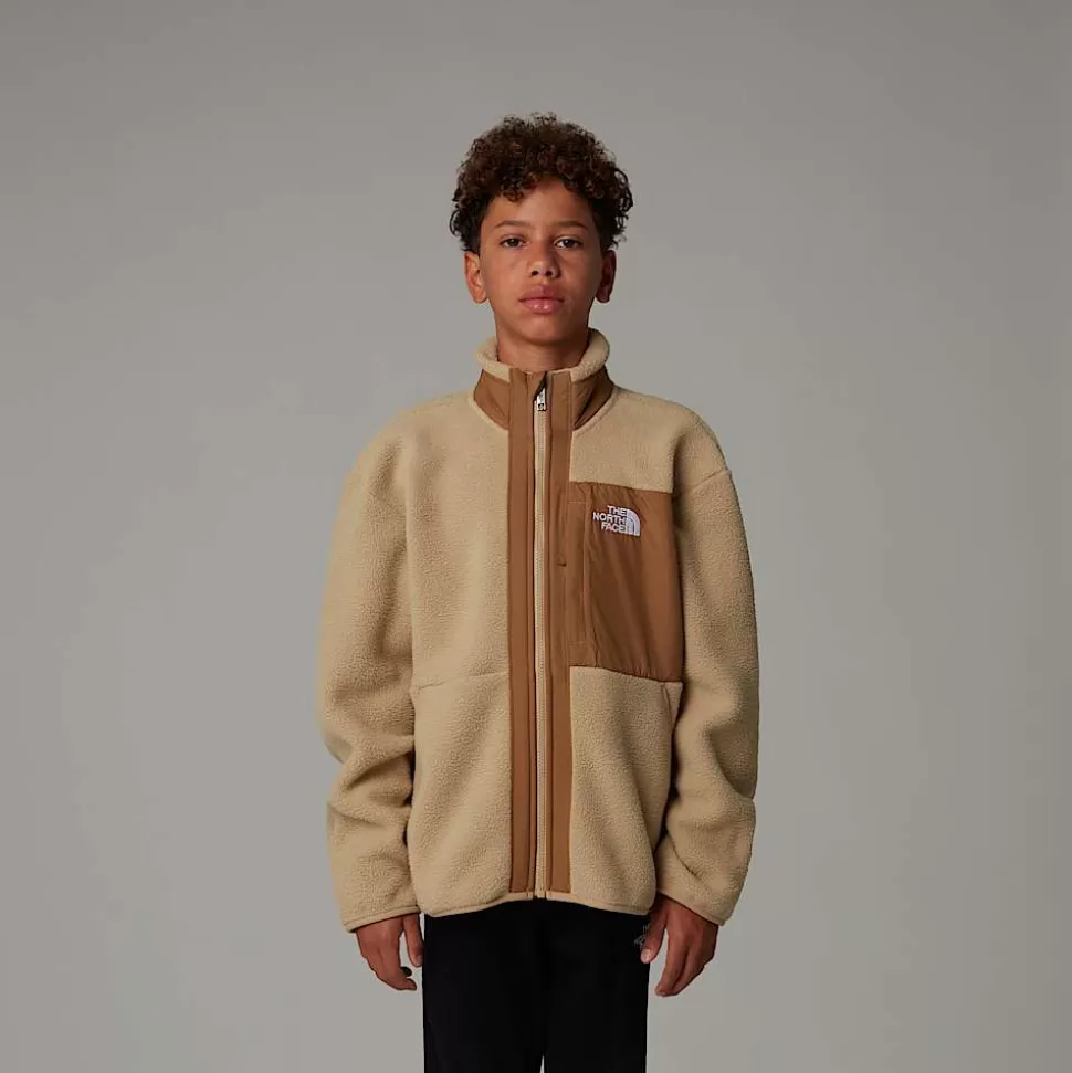 The North Face Chaqueta Polar Con Cremallera Integral Yumiori Para Niño Khaki Stone Outlet