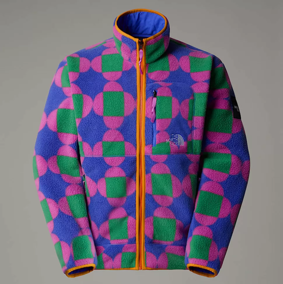 The North Face Chaqueta Polar Reversible Estampada TNF X Yinka Ilori Unisex Solar Blue Lets Blossom Together Print Store
