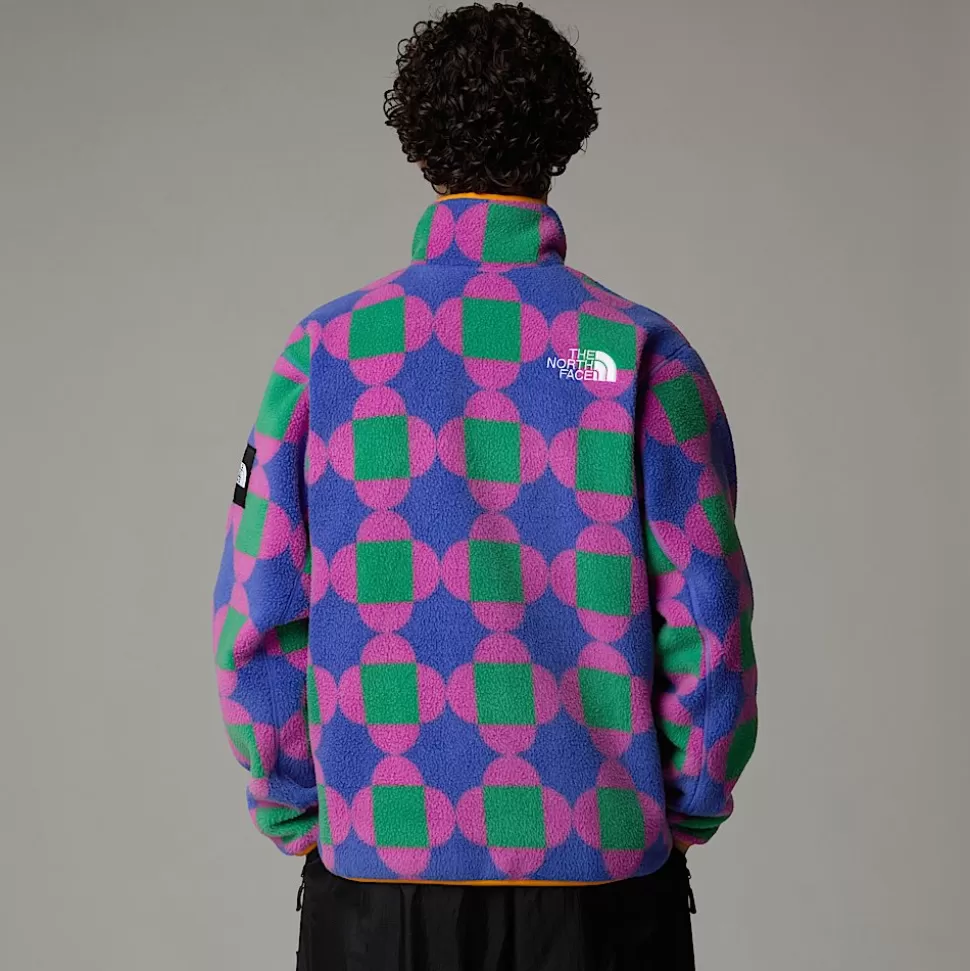 The North Face Chaqueta Polar Reversible Estampada TNF X Yinka Ilori Unisex Solar Blue Lets Blossom Together Print Store