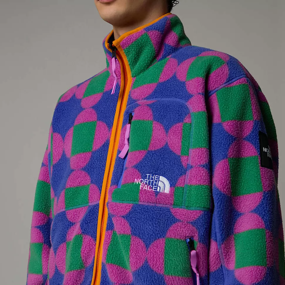The North Face Chaqueta Polar Reversible Estampada TNF X Yinka Ilori Unisex Solar Blue Lets Blossom Together Print Store