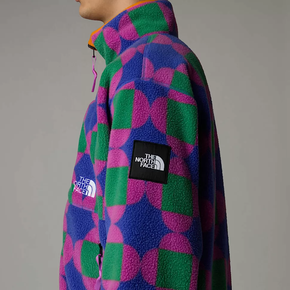 The North Face Chaqueta Polar Reversible Estampada TNF X Yinka Ilori Unisex Solar Blue Lets Blossom Together Print Store