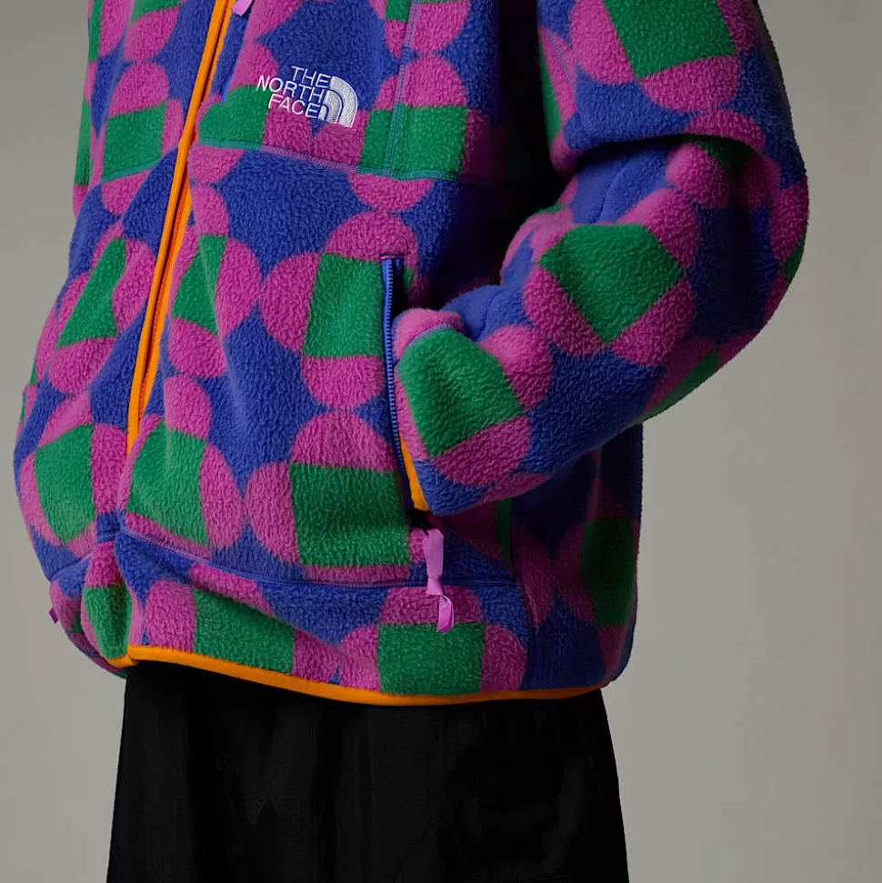 The North Face Chaqueta Polar Reversible Estampada TNF X Yinka Ilori Unisex Solar Blue Lets Blossom Together Print Store