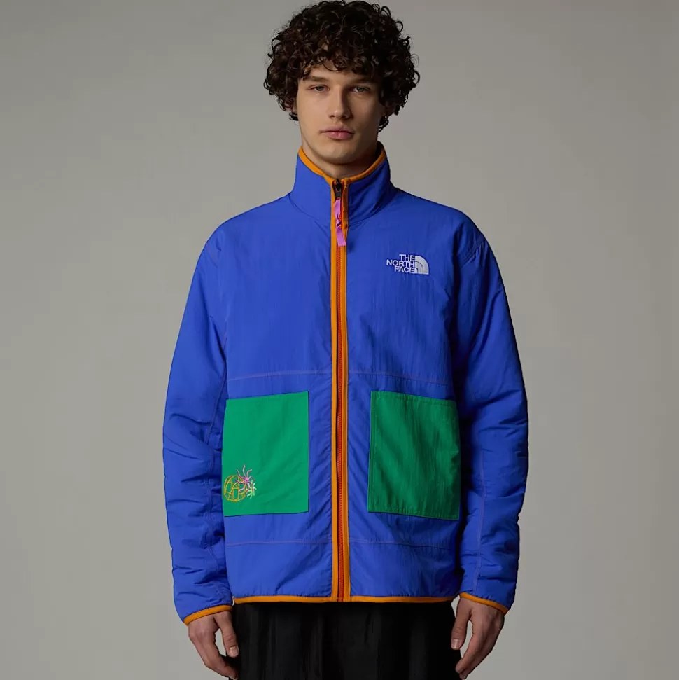 The North Face Chaqueta Polar Reversible Estampada TNF X Yinka Ilori Unisex Solar Blue Lets Blossom Together Print Store
