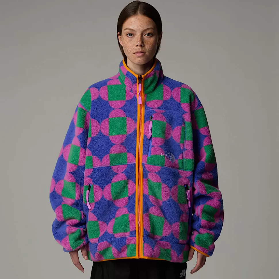 The North Face Chaqueta Polar Reversible Estampada TNF X Yinka Ilori Unisex Solar Blue Lets Blossom Together Print Store