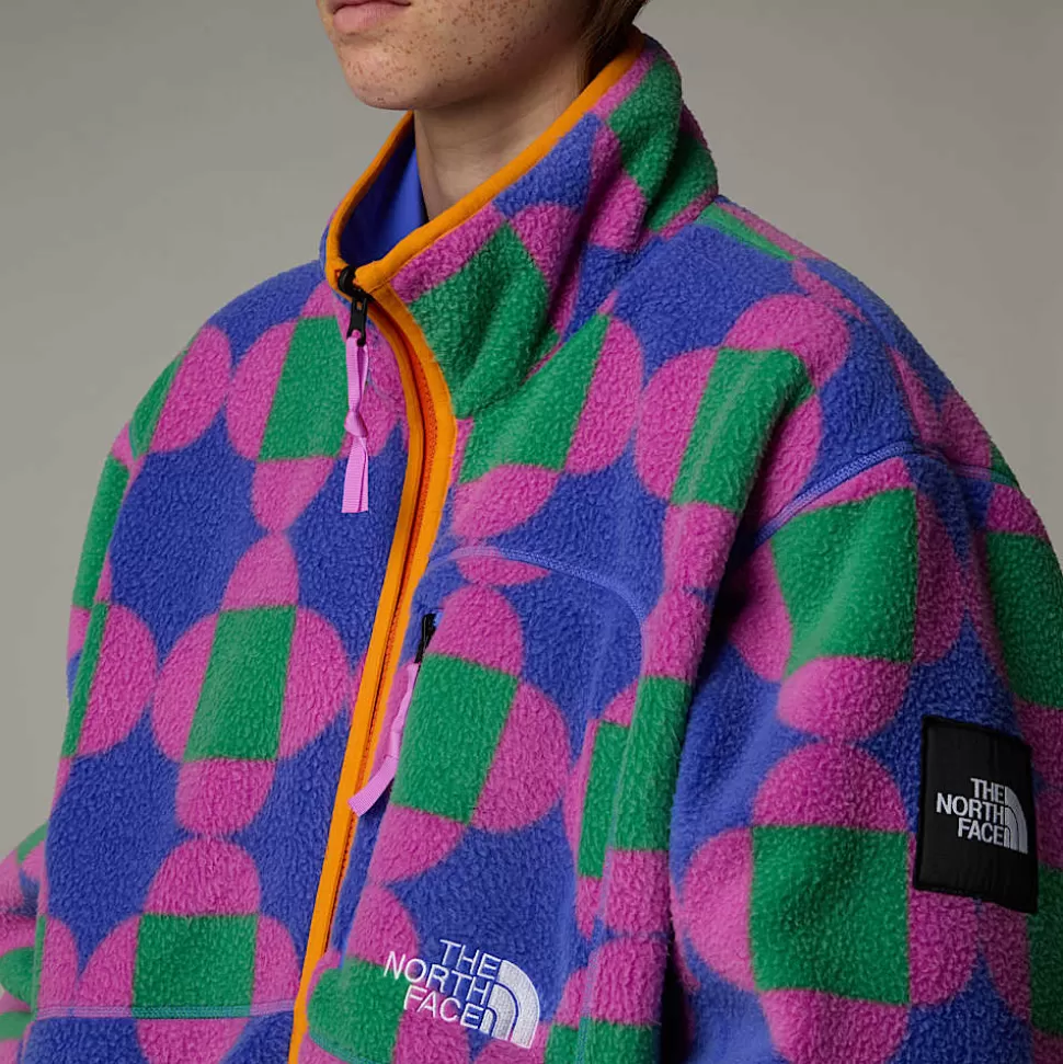 The North Face Chaqueta Polar Reversible Estampada TNF X Yinka Ilori Unisex Solar Blue Lets Blossom Together Print Store