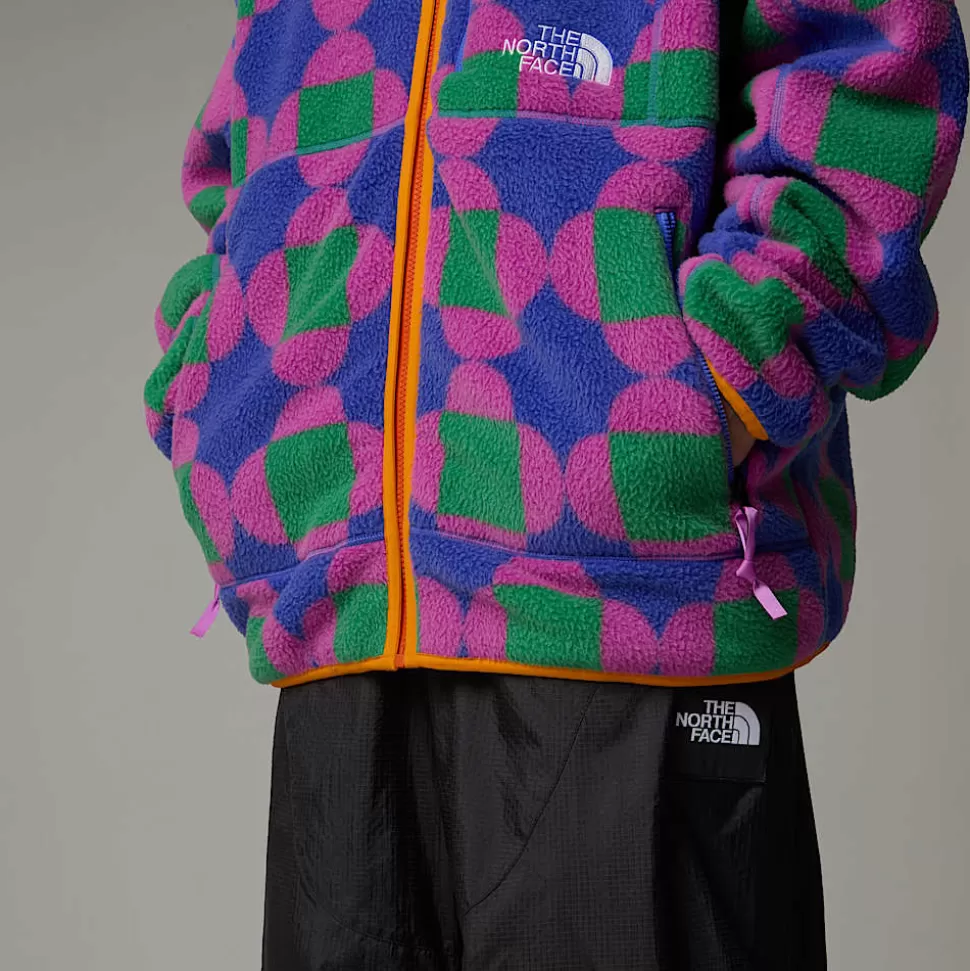 The North Face Chaqueta Polar Reversible Estampada TNF X Yinka Ilori Unisex Solar Blue Lets Blossom Together Print Store