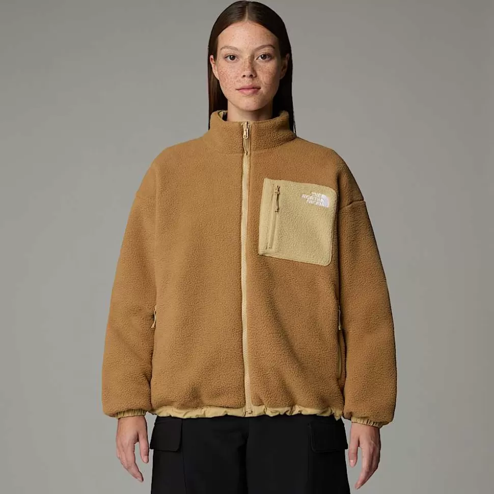 The North Face Chaqueta Polar Reversible Yumiori Para Mujer Khaki Stone-Utility Brown Cheap
