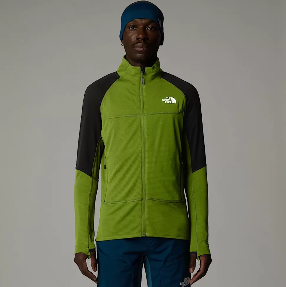 The North Face Chaqueta Polartec® Power Grid™ Bolt Para Hombre Oak Green-TNF Black Clearance