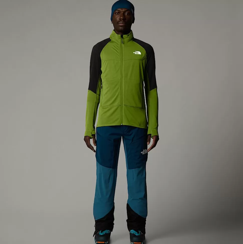 The North Face Chaqueta Polartec® Power Grid™ Bolt Para Hombre Oak Green-TNF Black Clearance
