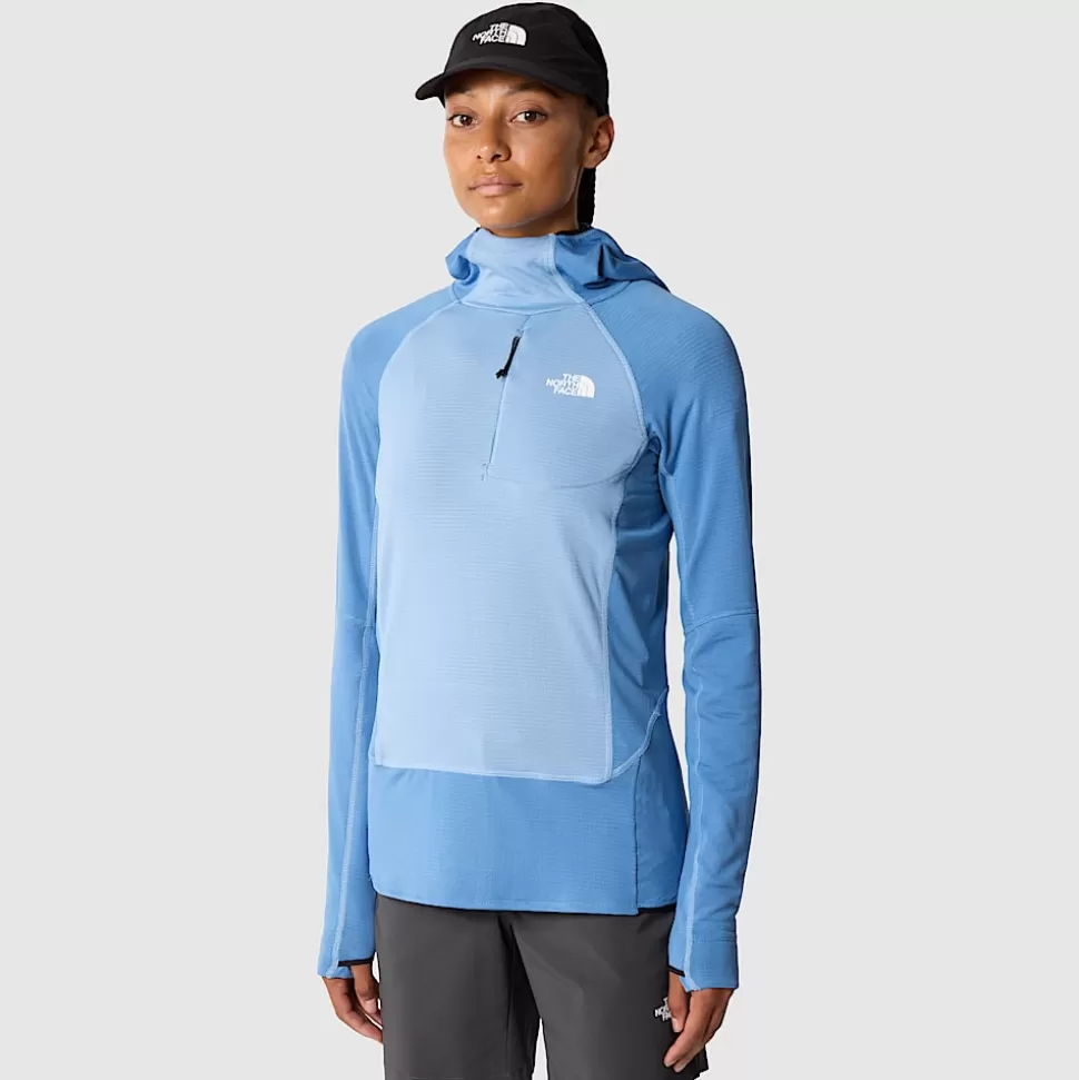 The North Face Chaqueta Polartec® Power Grid™ Bolt Para Mujer Indigo Stone-Steel Blue New