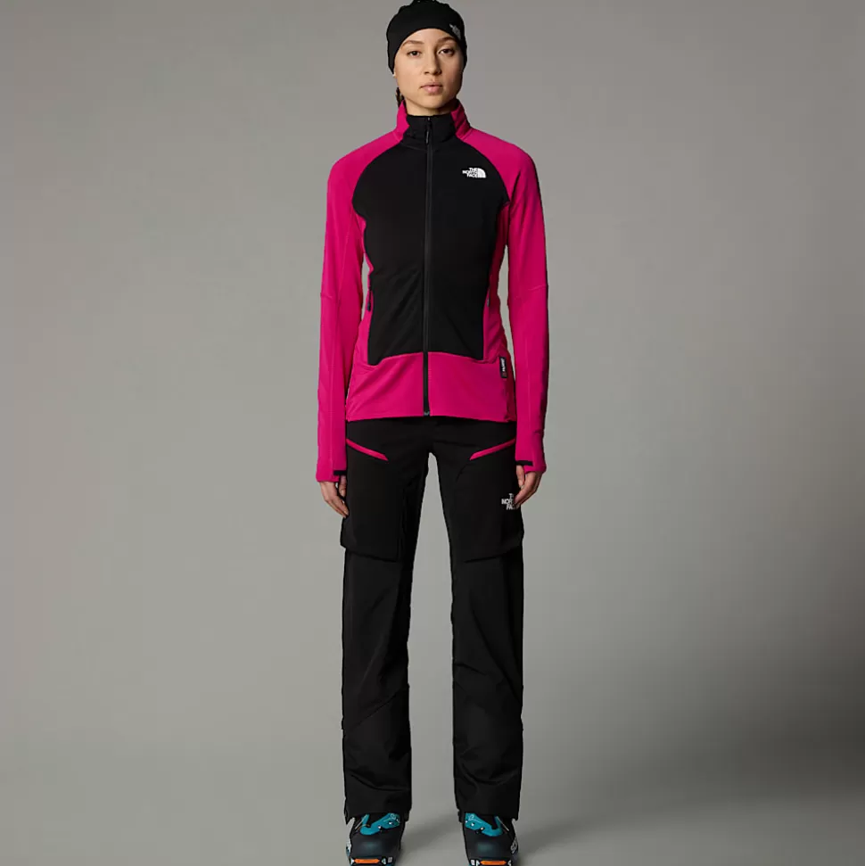 The North Face Chaqueta Polartec® Power Grid™ Bolt Para Mujer PINK PRIMROSE/TNF WHITE Cheap