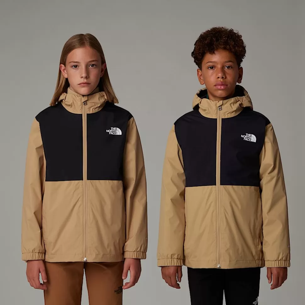 The North Face Chaqueta Quest Zip-In Para Jóvenes Khaki Stone Cheap