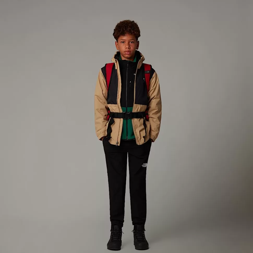 The North Face Chaqueta Quest Zip-In Para Jóvenes Khaki Stone Cheap
