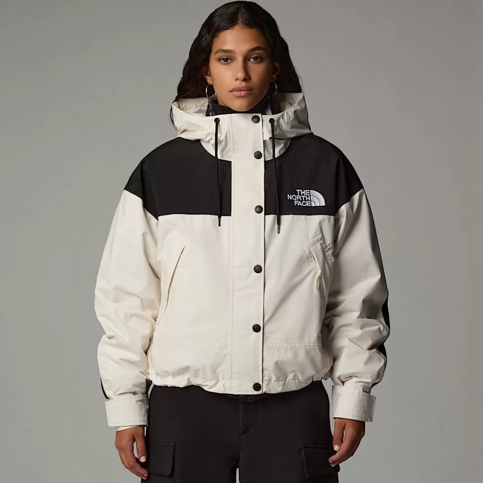 The North Face Chaqueta Reign On Para Mujer White Dune-TNF Black Discount