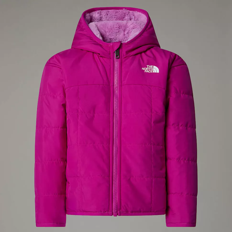 The North Face Chaqueta Reversible Con Capucha Y Cremallera Integral Shasta Para Niños Deep Mulberry Shop