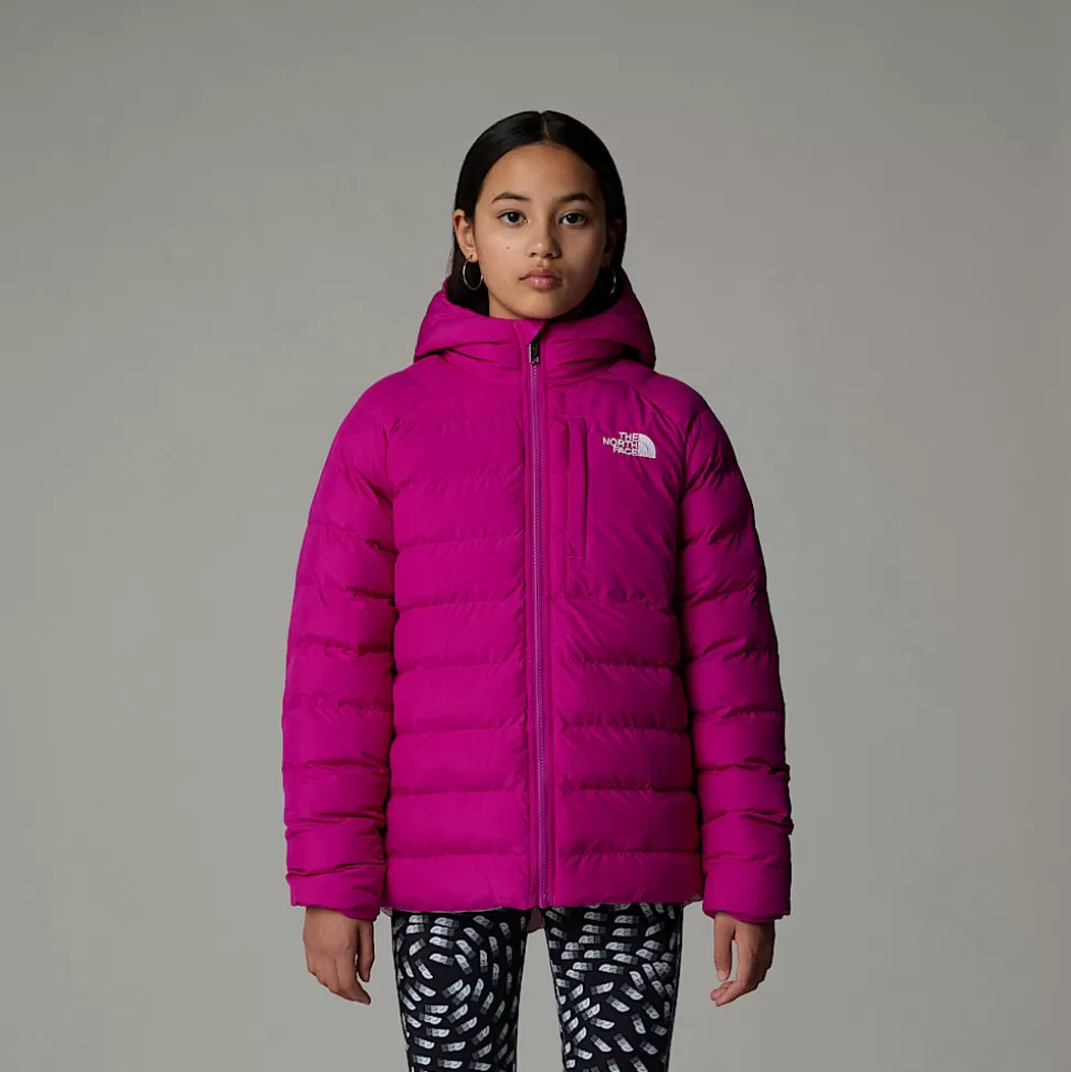 The North Face Chaqueta Reversible Perrito Para Niña Deep Mulberry Cheap