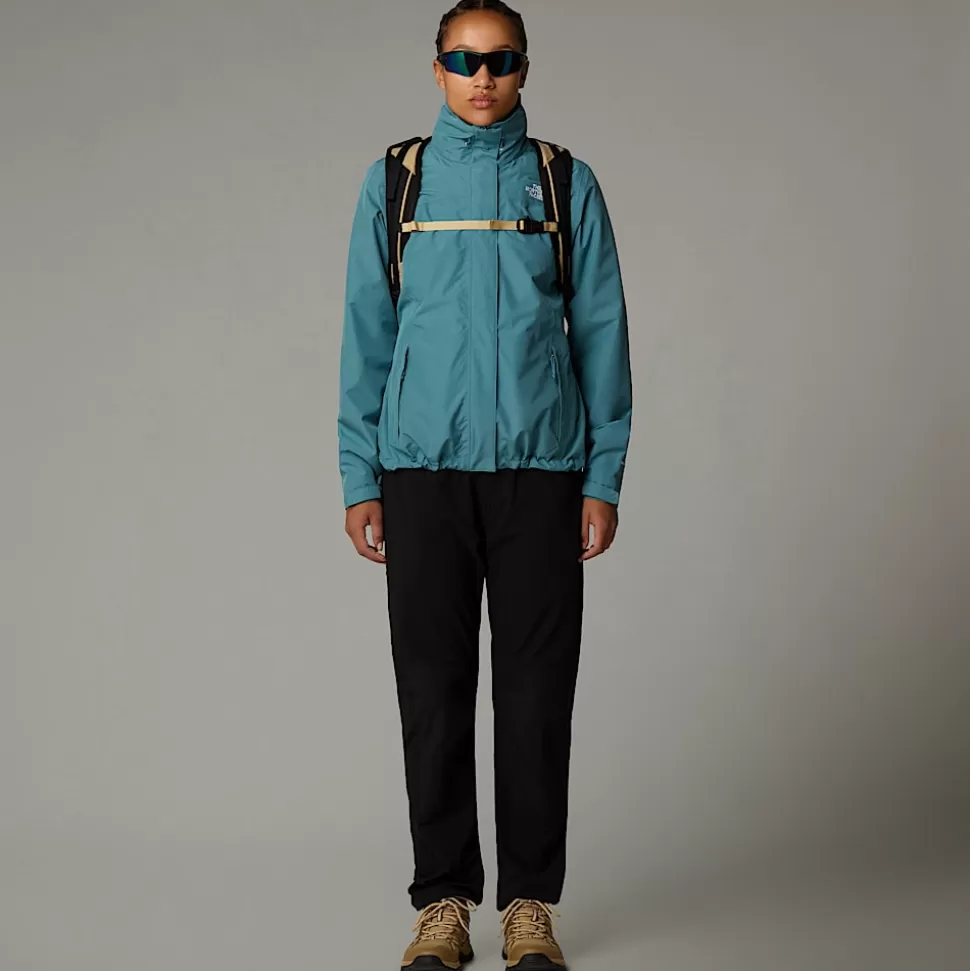 The North Face Chaqueta Sangro Para Mujer Algae Blue Dark Heather Shop