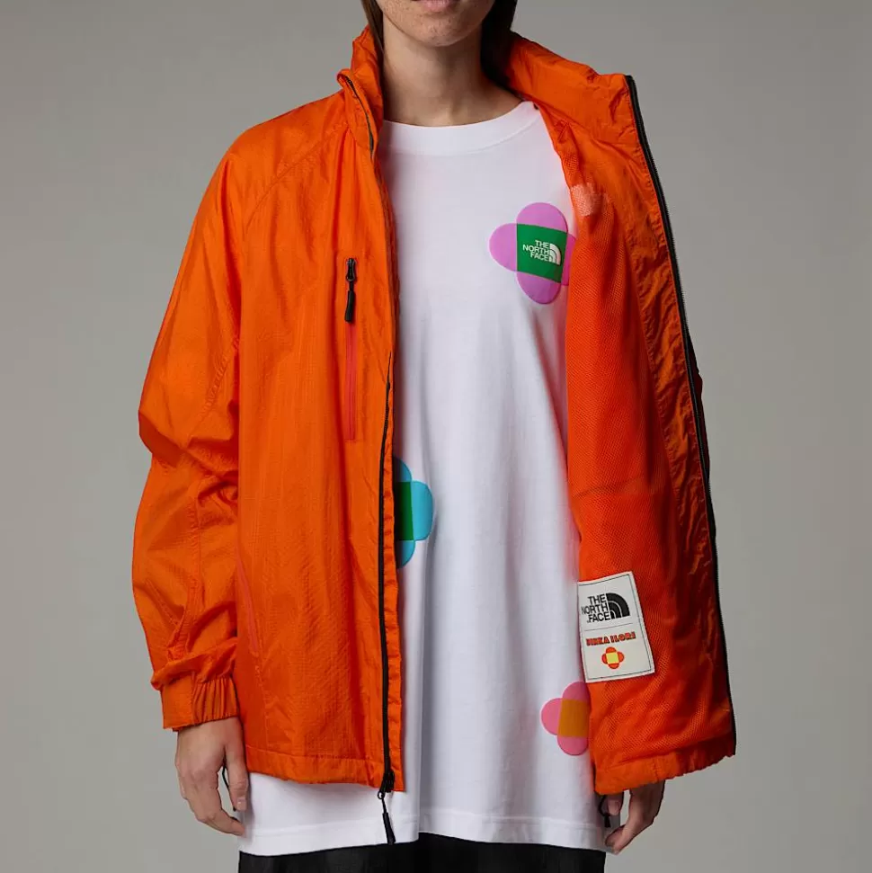 The North Face Chaqueta Shell Cortavientos TNF X Yinka Ilori Unisex Red Orange Outlet