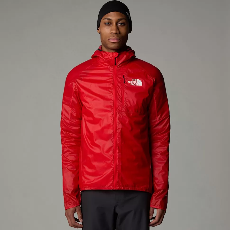 The North Face Chaqueta Shell Windstream Para Hombre HIGH RISK RED Outlet
