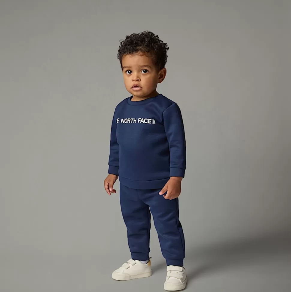 The North Face Conjunto De Poliéster Para Bebé Summit Navy Discount
