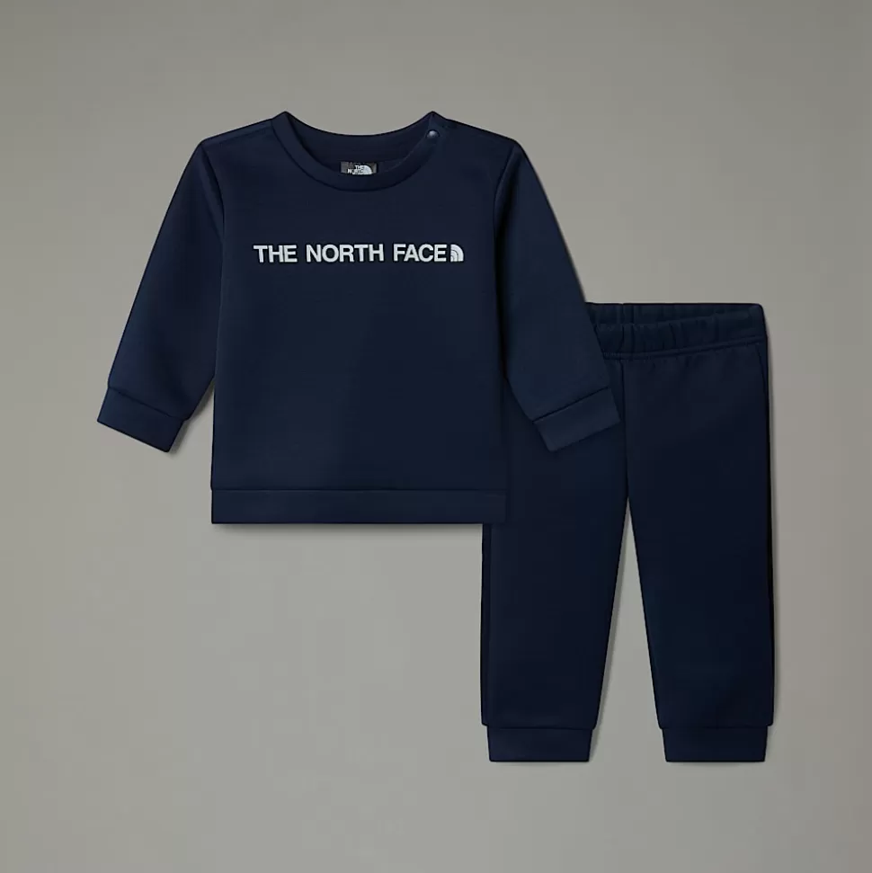 The North Face Conjunto De Poliéster Para Bebé Summit Navy Discount