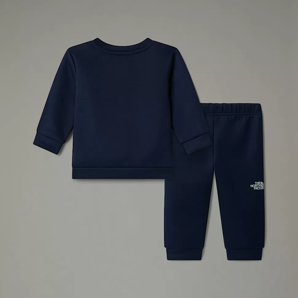 The North Face Conjunto De Poliéster Para Bebé Summit Navy Discount