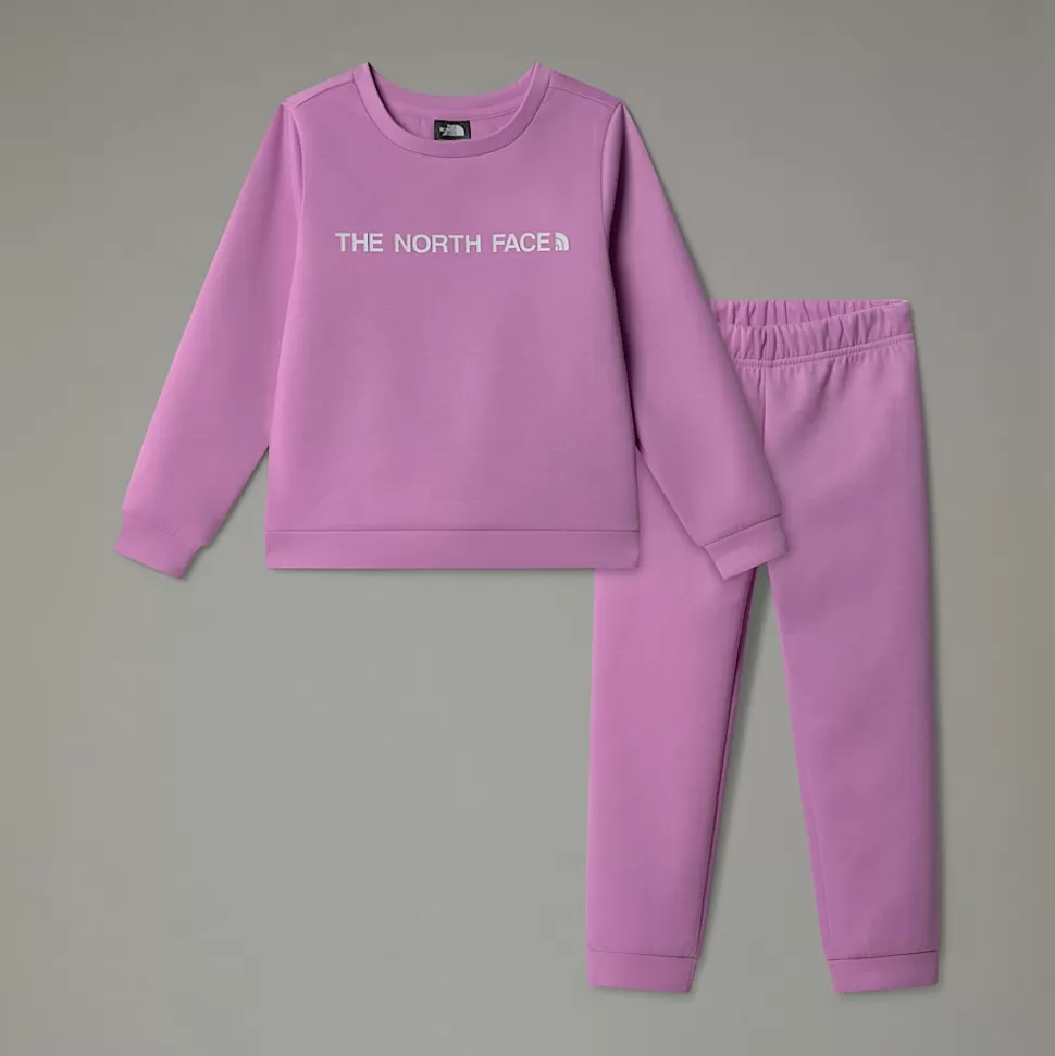 The North Face Conjunto De Poliéster Para Niños Dragonfruit Sale
