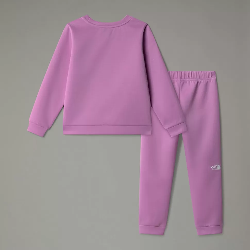 The North Face Conjunto De Poliéster Para Niños Dragonfruit Sale