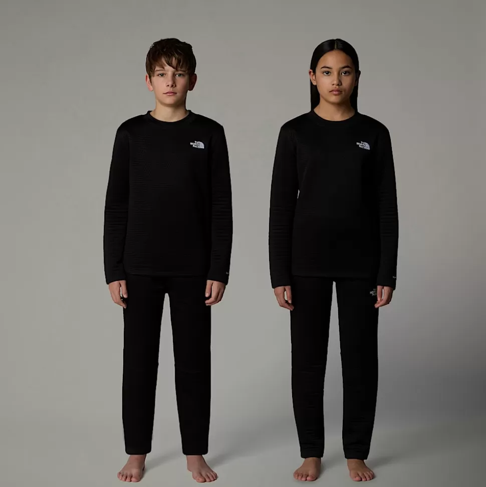 The North Face Conjunto Térmico Interior DotKnit Para Jóvenes TNF Black Online