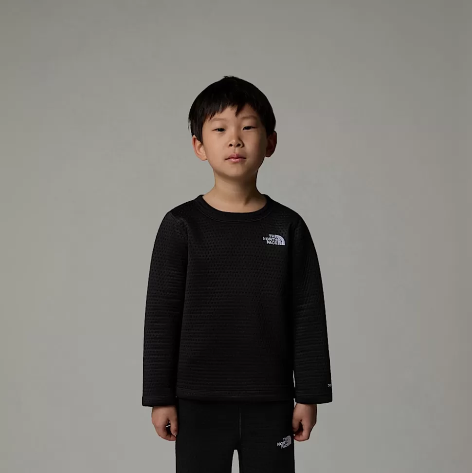The North Face Conjunto Térmico Interior DotKnit Para Niños TNF Black Cheap