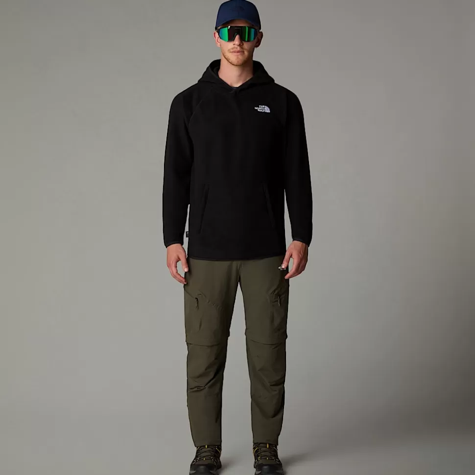 The North Face Forro Polar Con Capucha Glacier 100 Para Hombre TNF Black-NPF Cheap