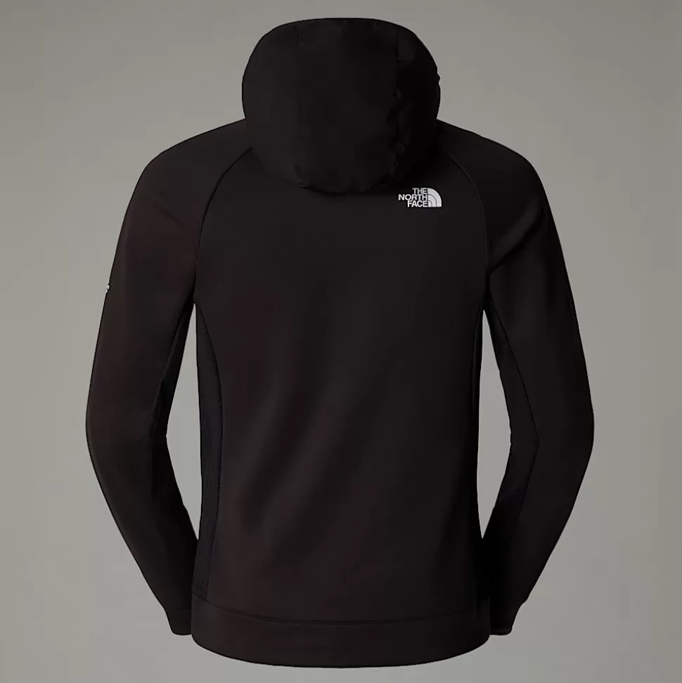The North Face Forro Polar Con Capucha Y Cremallera De 1/4 Para Hombre TNF Black Store