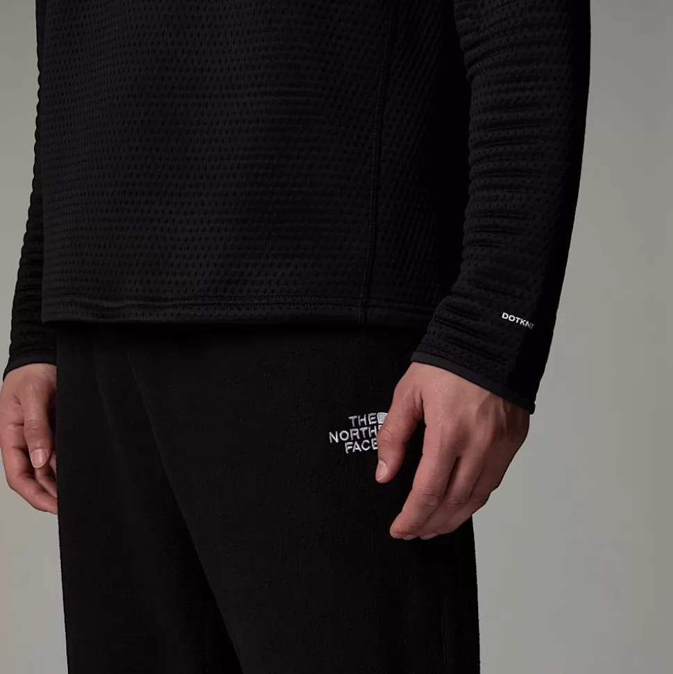 The North Face Forro Polar Con Cremallera De 1/4 Vertical Thermal Para Hombre TNF Black Best